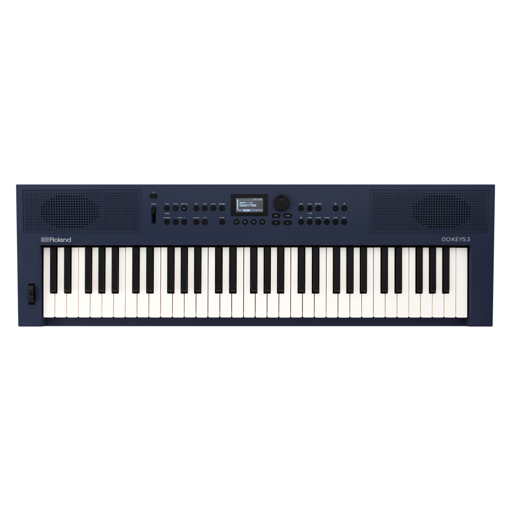 Roland GO:KEYS 3 Keyboard - Midnight Blue | Zoso Music Sdn Bhd