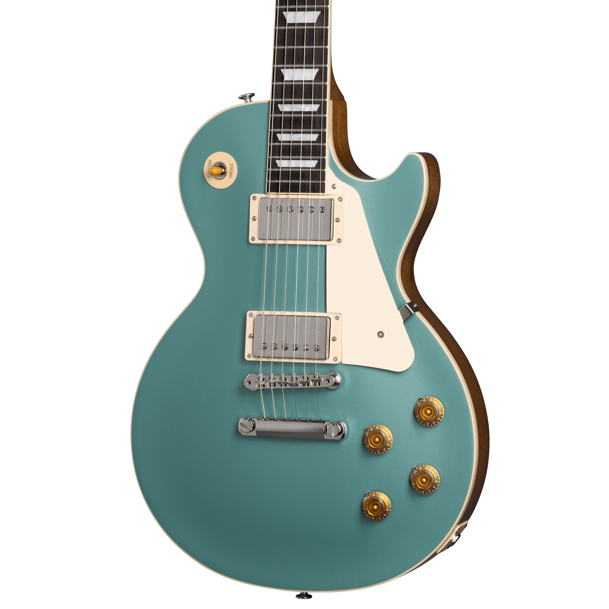 Gibson Les Paul Standard 50s Plain Top Electric Guitar - Inverness Green | Zoso Music Sdn Bhd
