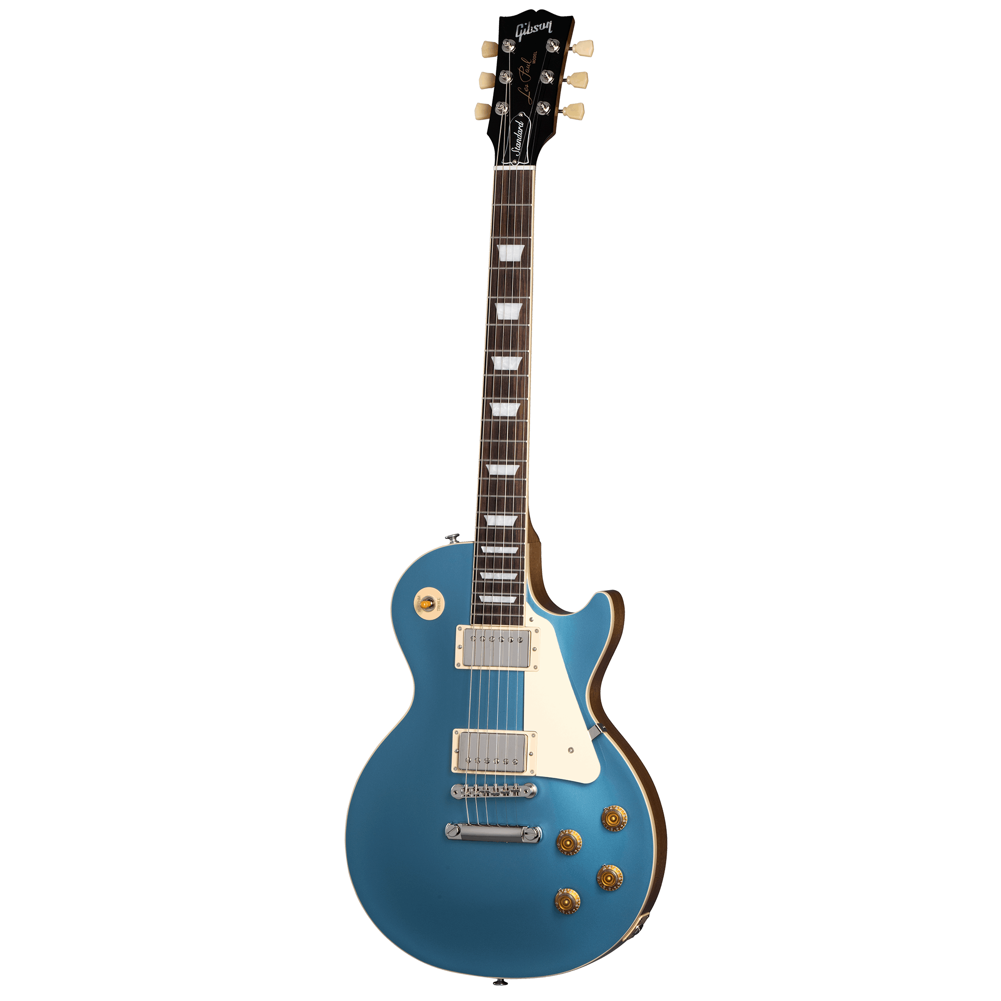 Gibson Les Paul Standard 50s Plain Top Electric Guitar - Pelham Blue