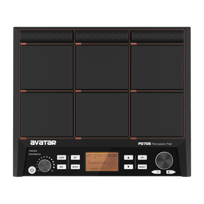 Avatar PD705 Electronic Percussion Pad with Pedals & Stand