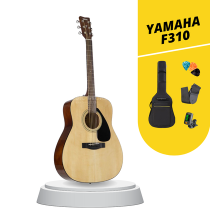 Yamaha F310 41-Inch Dreadnought Acoustic Guitar Package (F-310 / F 310)