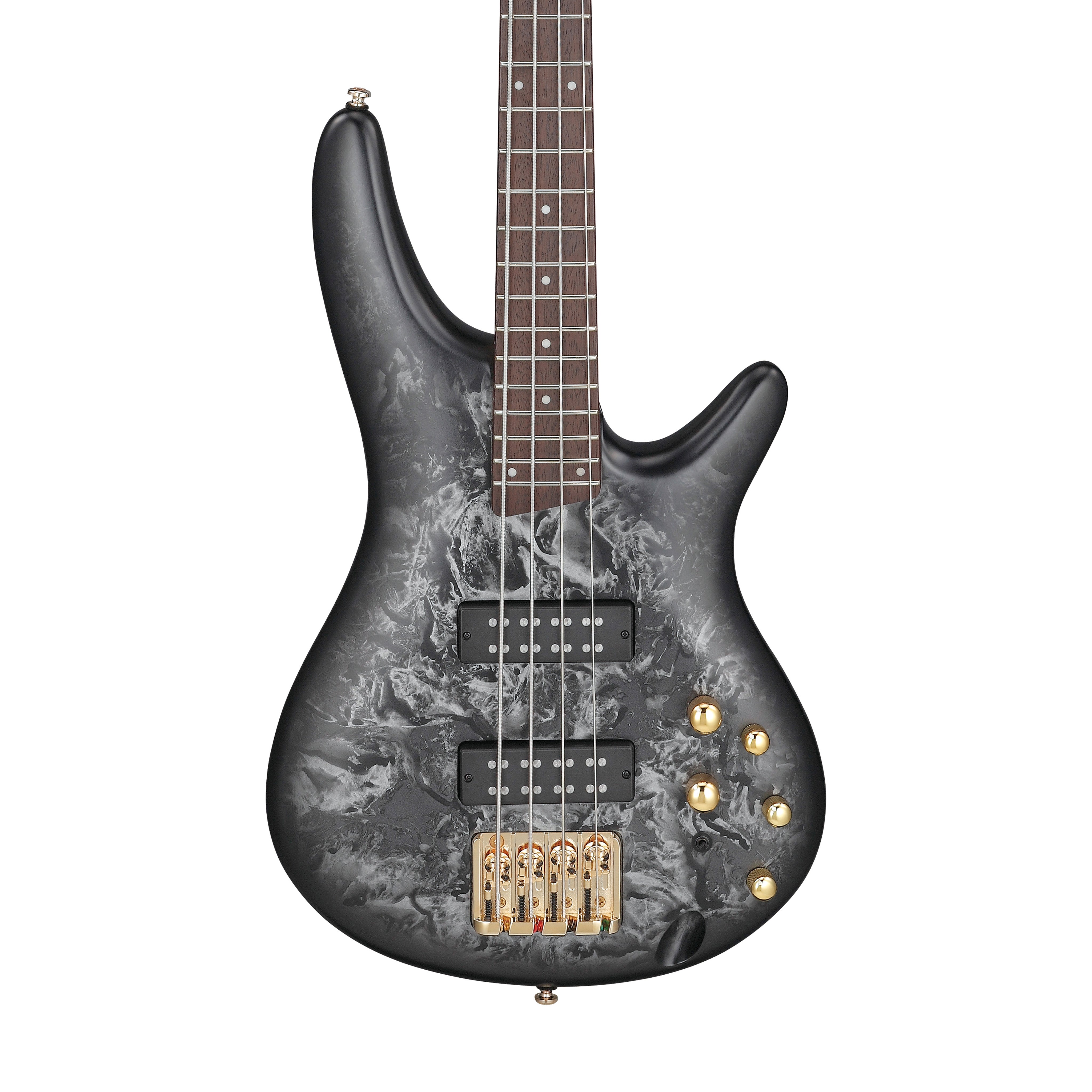 Ibanez SR300EDX-BZM 4-String Bass Guitar, Black Ice Frozen Matte | Zoso Music Sdn Bhd