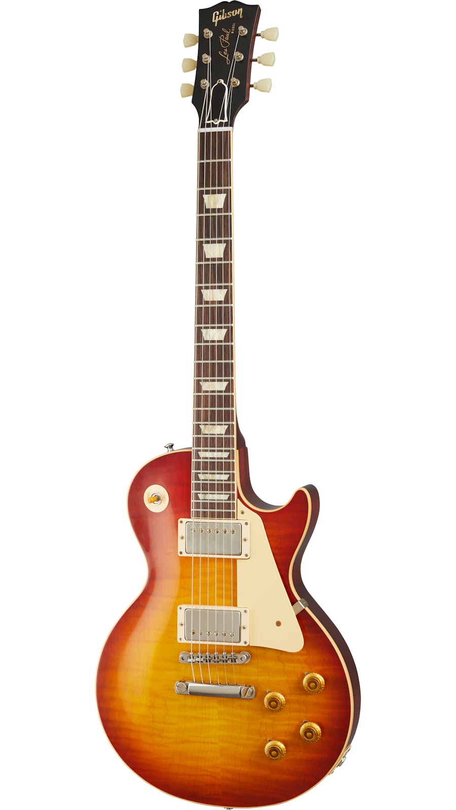 Gibson 1959 Les Paul Standard Reissue VOS Electric Guitar, Washed Cherry Sunburst