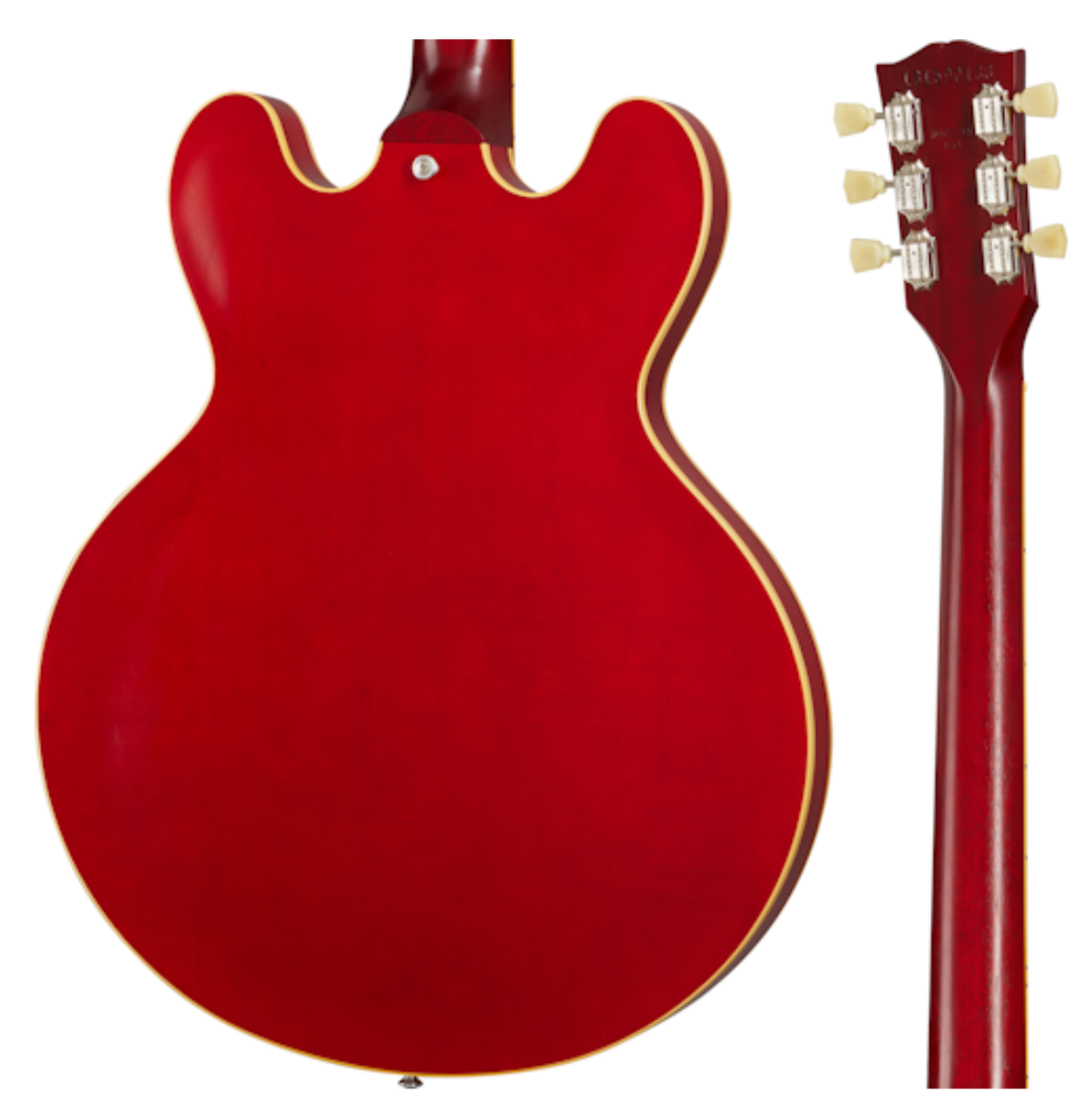 Gibson ES-335 Satin Electric Guitar, Satin Cherry (ES35S00WCNH1)