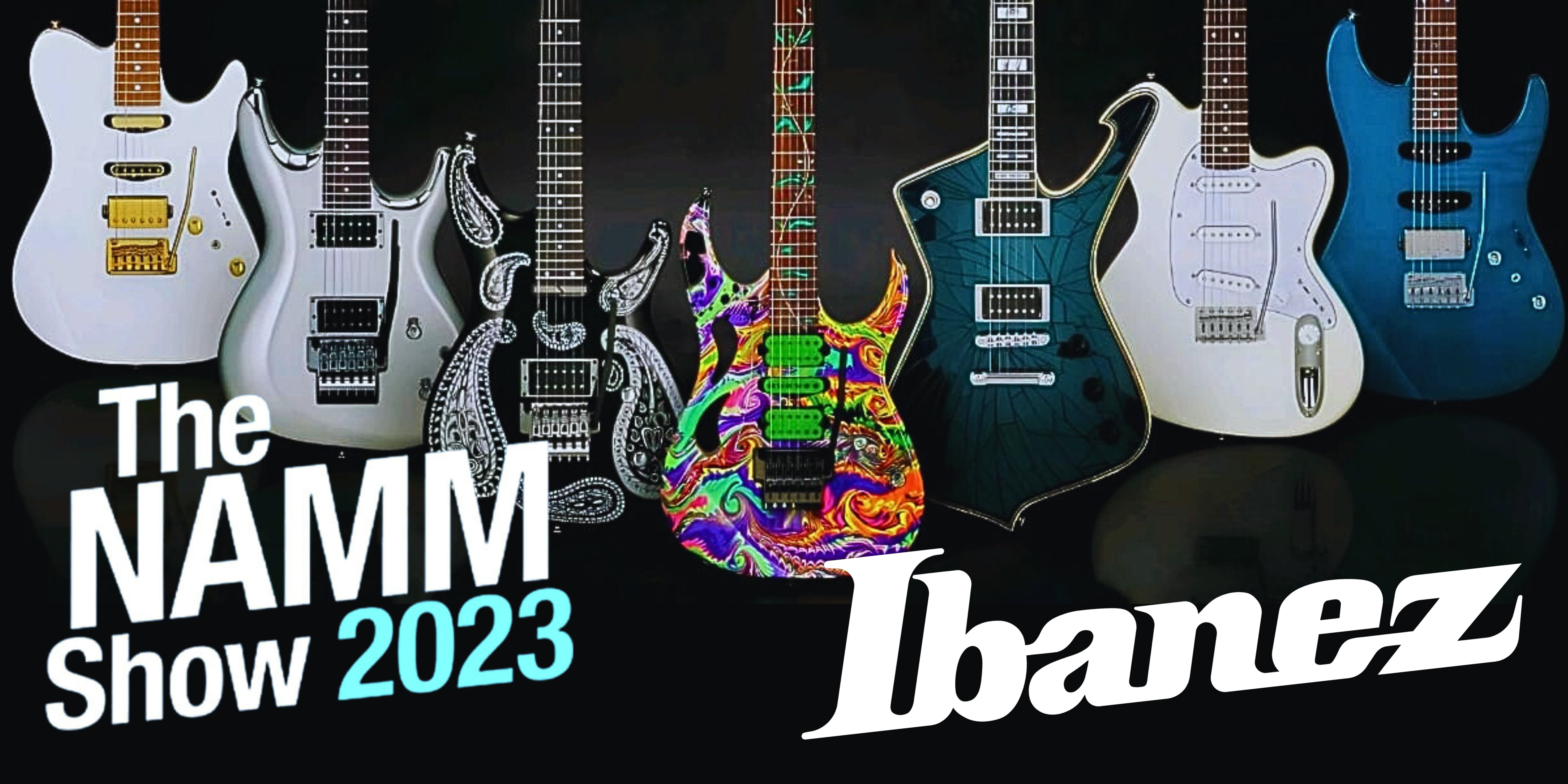 Ibanez guitars New Signature Electric Guitars Models for NAMM 2023