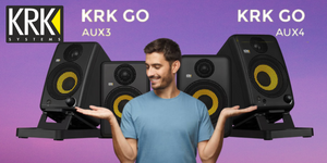 KRK GoAux  Review: Portable Studio Monitors,  Studio Anywhere ?