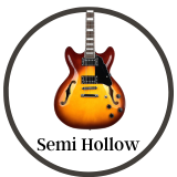 Semi Hollow Electric Guitar - Zoso Music