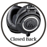 Closed Back Headphone Zoso Music