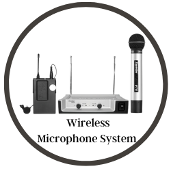 FIFINE Wireless Microphone System, Wireless Microphone Set with  Headset/Lavalier Lapel Mics, Beltpack Transmitter/Receiver,Ideal for  Teaching