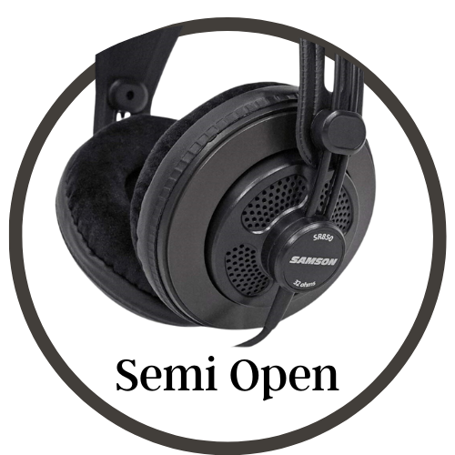 Semi open headphones hotsell
