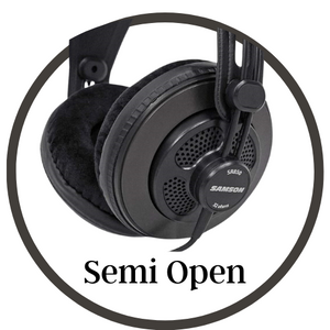 Semi Open Back Headphone