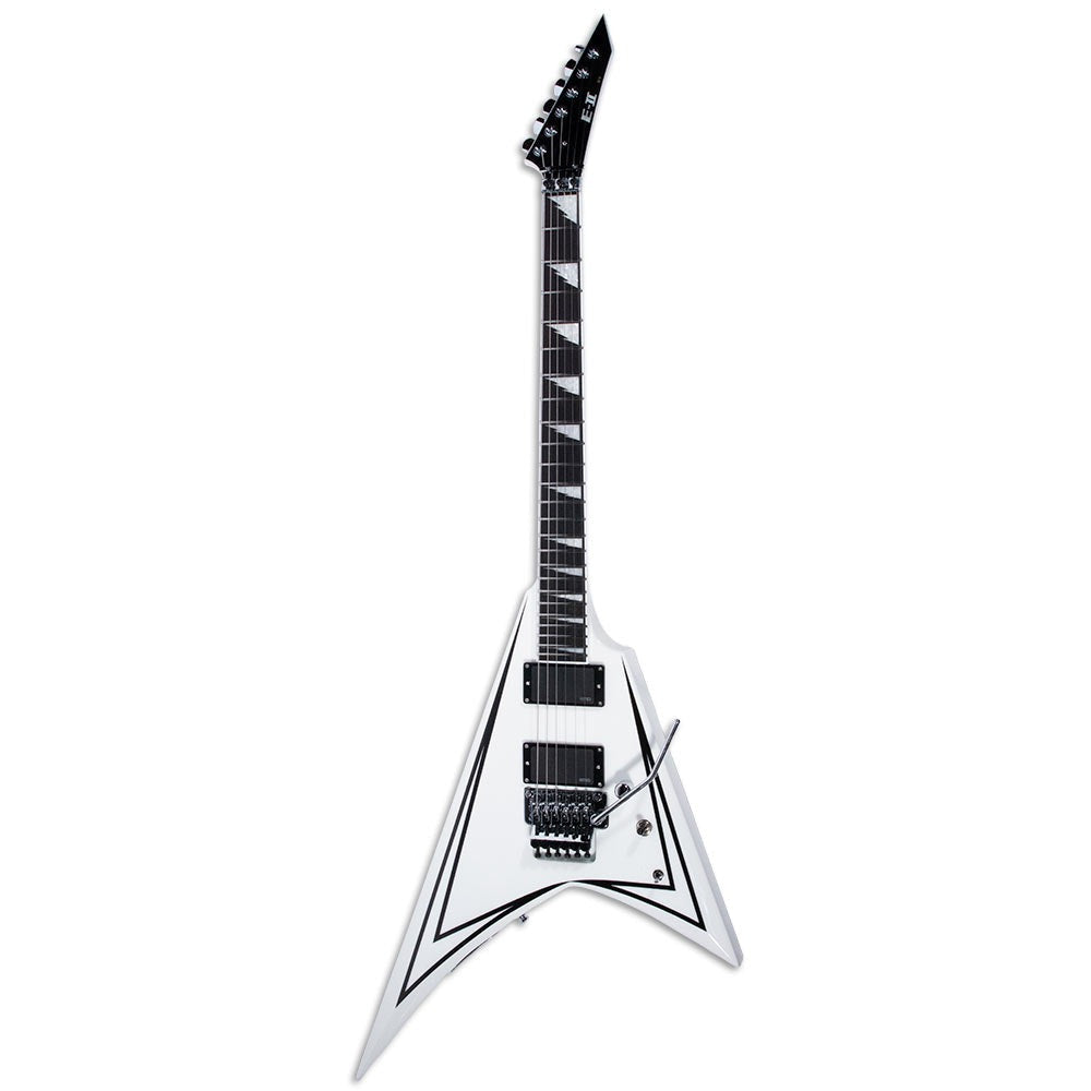 ESP E-II SV - Snow White with Black Stripes [Made in Japan]