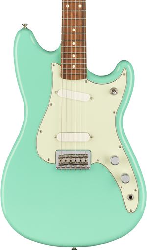 Fender Player Duo-Sonic Electric Guitar, Pau Ferro FB, Seafoam Green |  FENDER |  ELECTRIC GUITAR |  Zoso Music