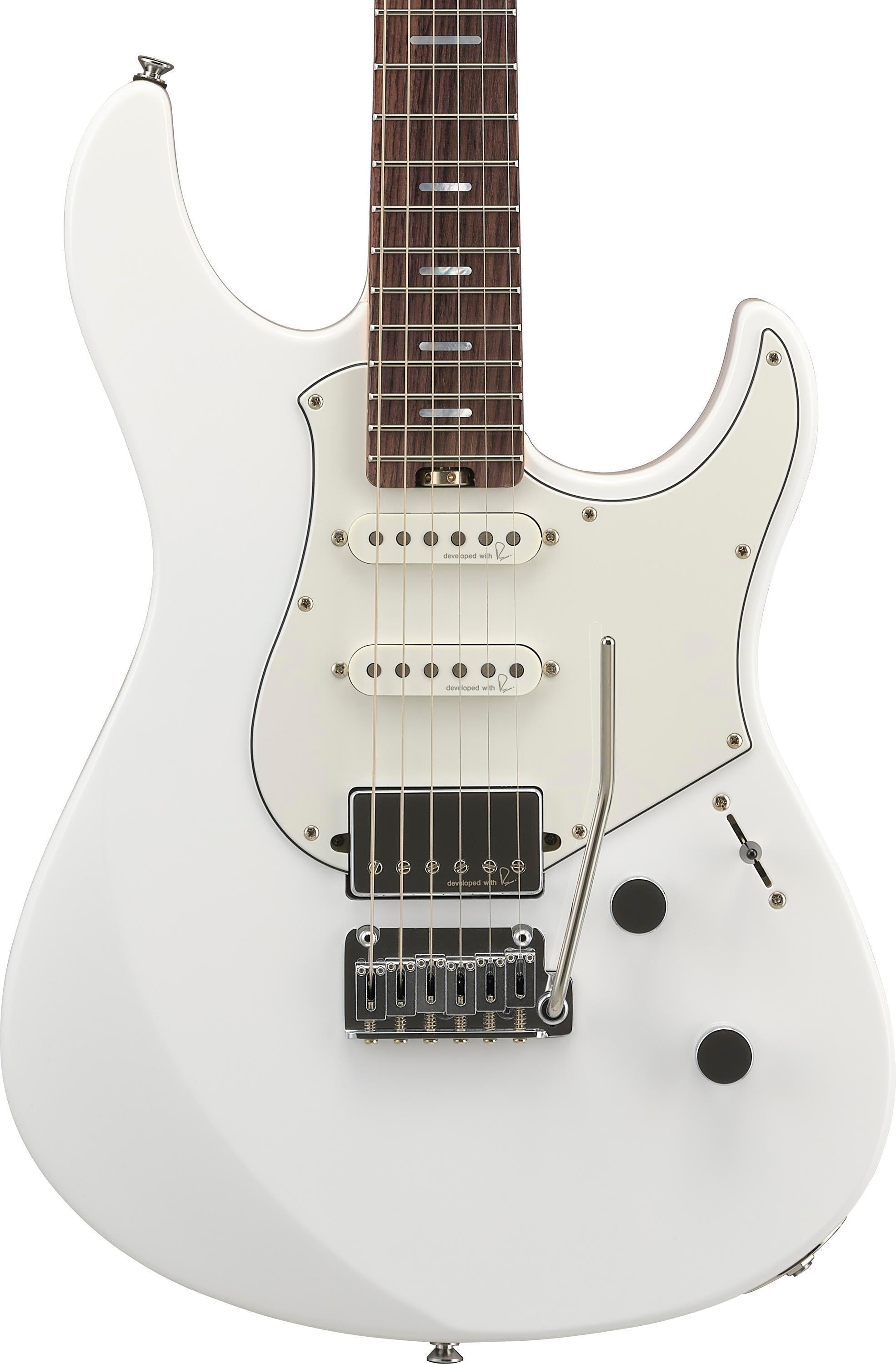 Yamaha PACS+12 Pacifica Standard Plus Electric Guitar, Rosewood Fingerboard - Shell White | Zoso Music Sdn Bhd
