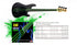 DR Strings NGB-45 NEON Green Coated Nickel Plated Bass Strings | 4-String Medium (045 - 105) |  DR STRINGS |  STRINGS-BASS GUITAR |  Zoso Music
