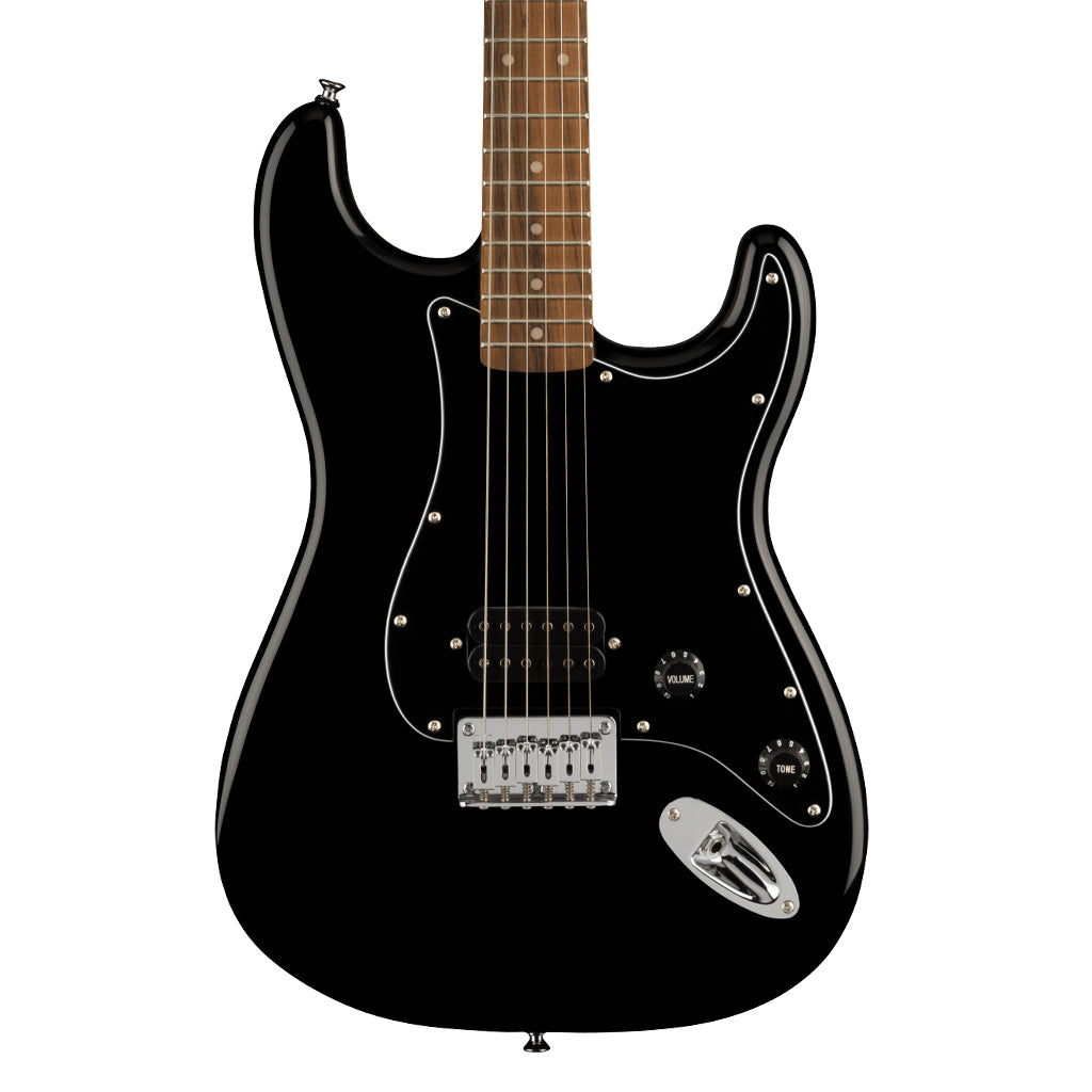 Squier FSR Affinity Series Stratocaster H HT Electric Guitar, Laurel FB, Black | Zoso Music Sdn Bhd