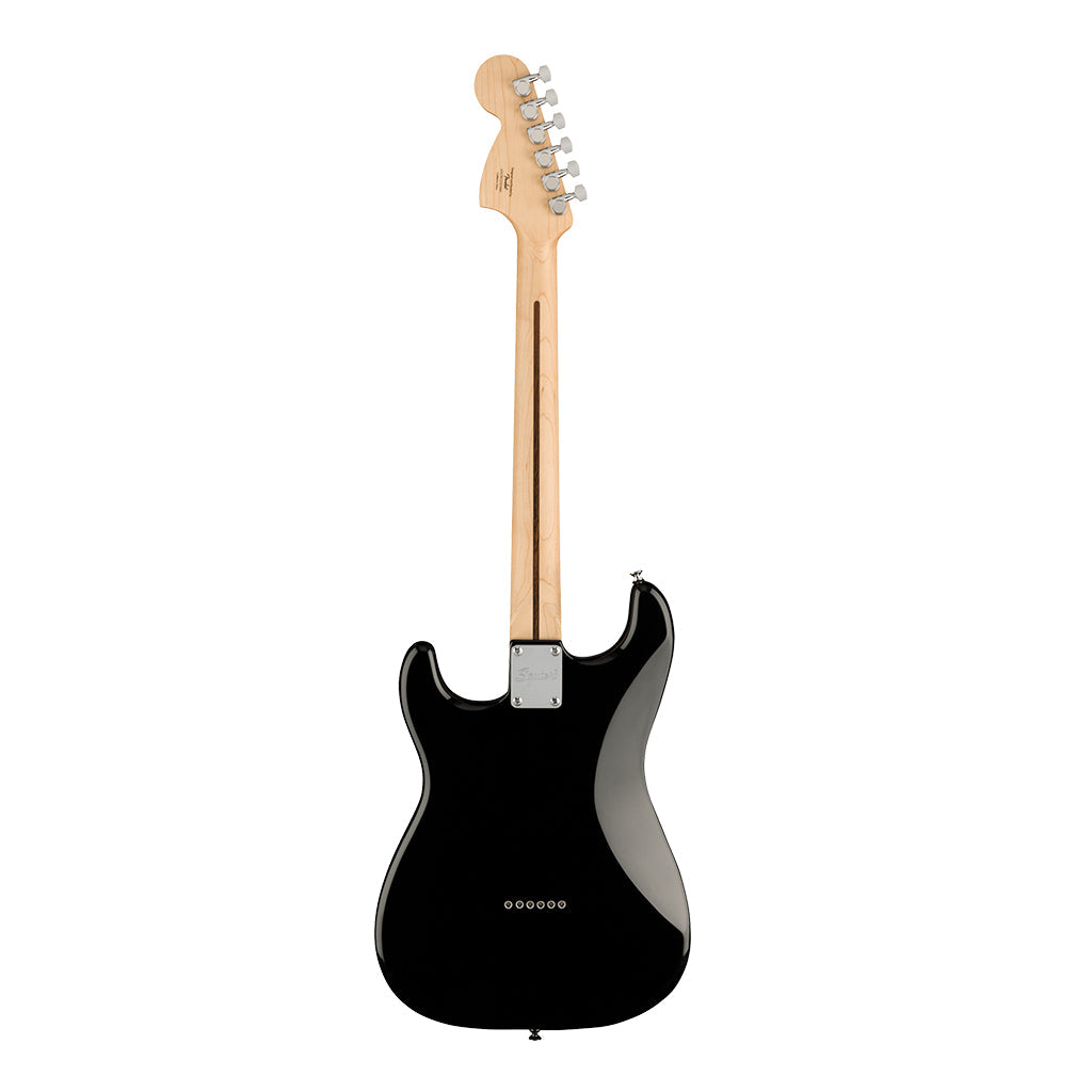 Squier FSR Affinity Series Stratocaster H HT Electric Guitar, Laurel FB, Black
