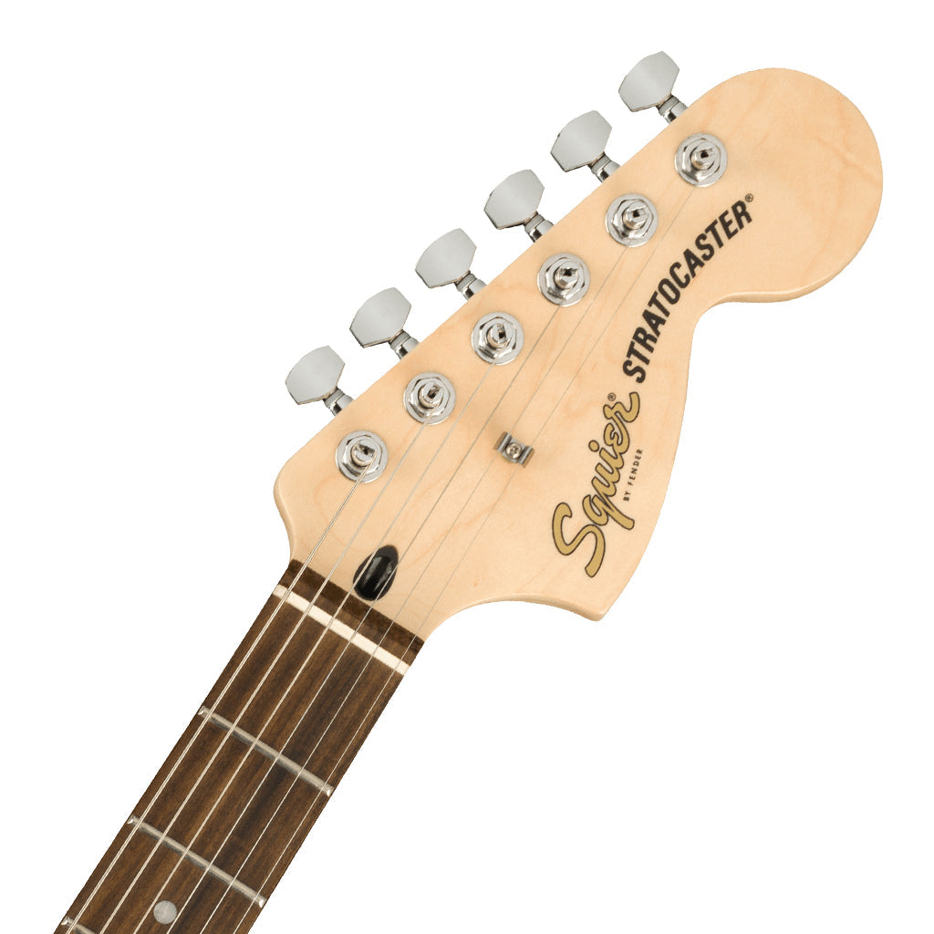 Squier FSR Affinity Series Stratocaster H HT Electric Guitar, Laurel FB, Black