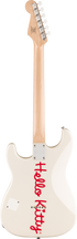 Squier by Fender Limited Edition Hello Kitty Stratocaster Electric Guitar, Maple FB, White |  SQUIER BY FENDER |  ELECTRIC GUITAR |  Zoso Music
