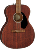 Fender CC-60S Concert Acoustic Guitar Pack V2, Walnut FB, All-Mahogany