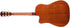 Fender CD-140SCE Dreadnought Acoustic Guitar w/Case, Walnut FB, All-Mahogany