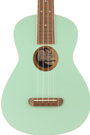 Fender Venice Soprano Ukulele, Seafoam Green |  FENDER |  UKULELE |  Zoso Music
