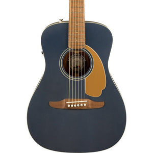 Fender California Malibu Player Small-Bodied Acoustic Guitar, Walnut FB, Midnight Satin |  FENDER |  ACOUSTIC GUITAR |  Zoso Music