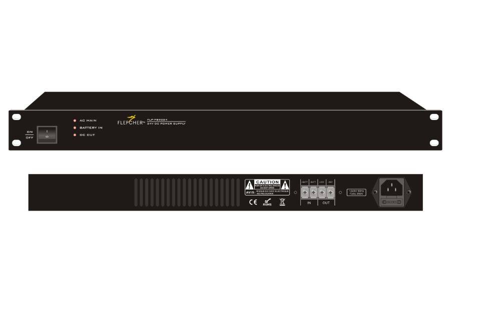 Flepcher PS 9024 24Vdc Power Supply |  FLEPCHER |  PHANTOM POWER SUPPLY |  Zoso Music