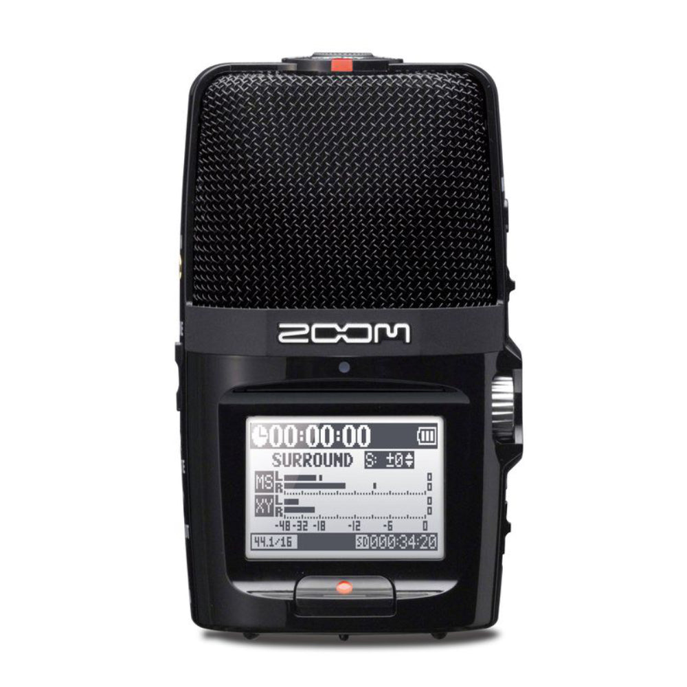 Zoom H2n Front View Zoso Music 
