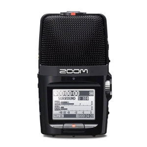 Zoom H2n Front View Zoso Music 