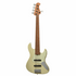 Bacchus Wjb5-630-rsm/m-owh Universe Series Roasted Maple 5-string Electric Bass, Olympic White With Bag
