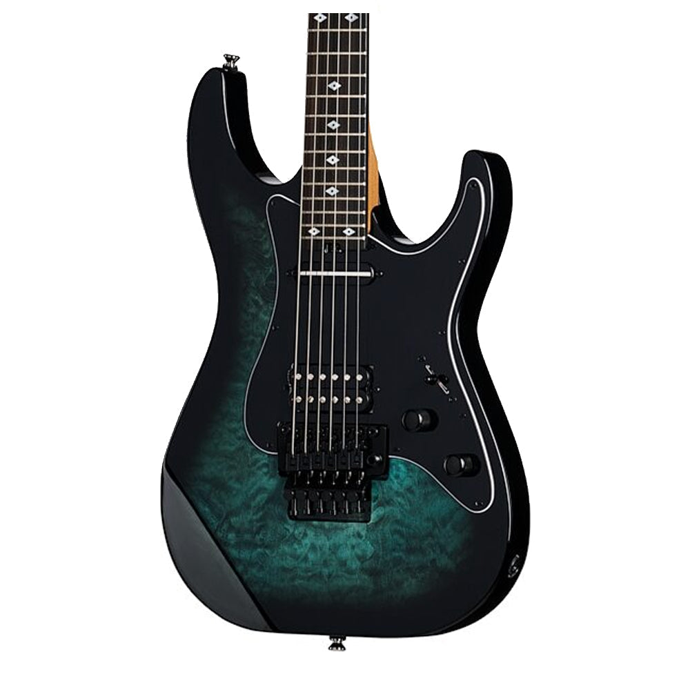 Kramer Volante Quilt HSFR Electric Guitar with Premium Bag - Aqua Burst | Zoso Music Sdn Bhd