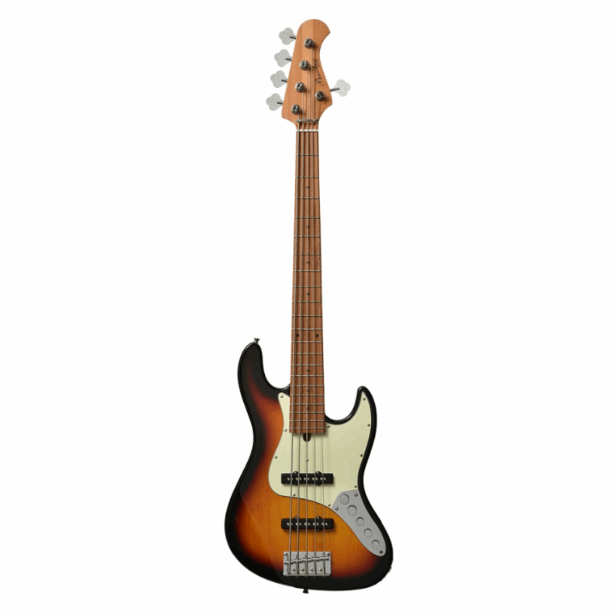 Bacchus Wjb5-630-rsm/m-act 3ts 5 String Base Universe Series Bacchus, 3 Tone Sunburst With Bag