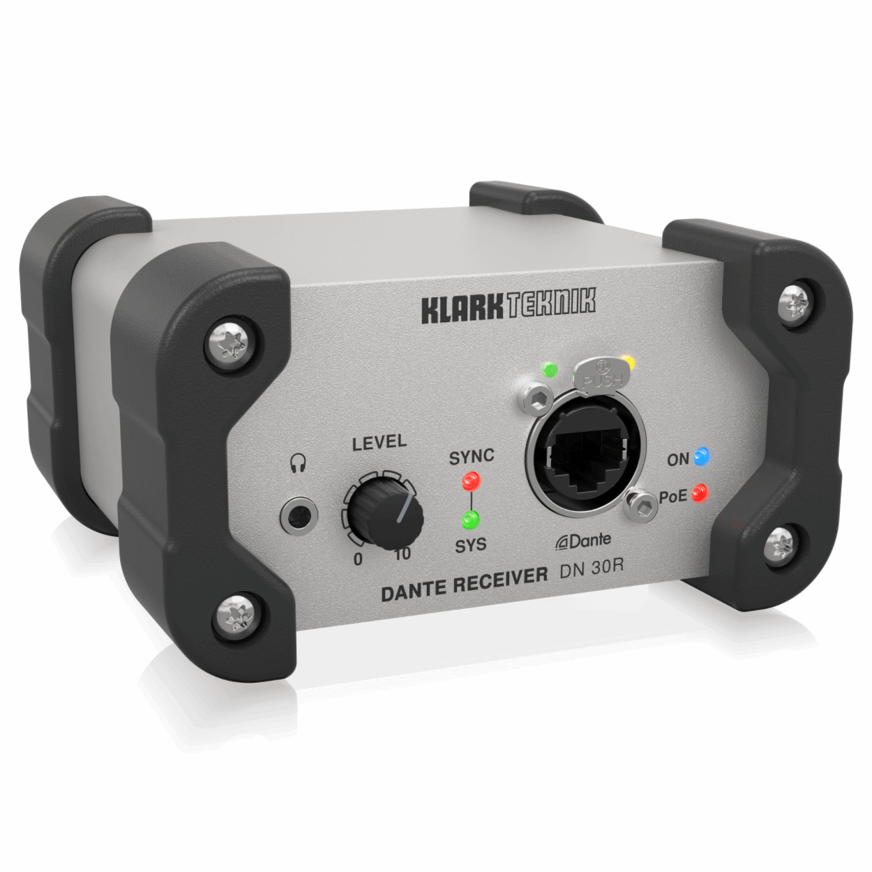 KLARK TEKNIK DN 30R 2-CHANNEL DANTE AUDIO RECEIVER