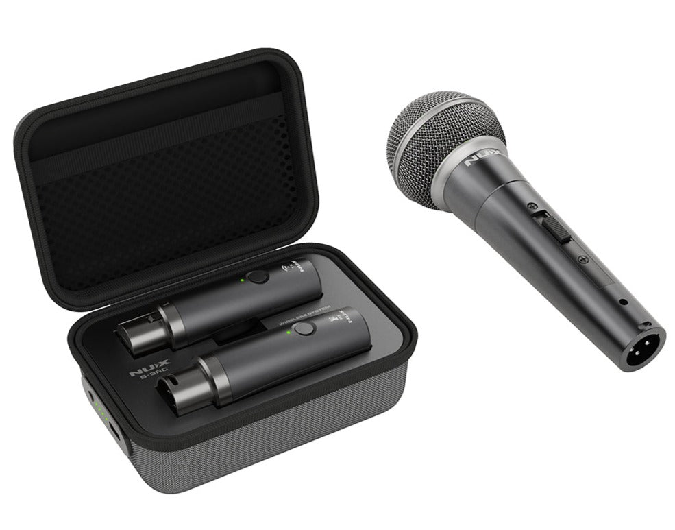 NUX B-3RC 2.4GHz Wireless Microphone System | Zoso Music Sdn Bhd