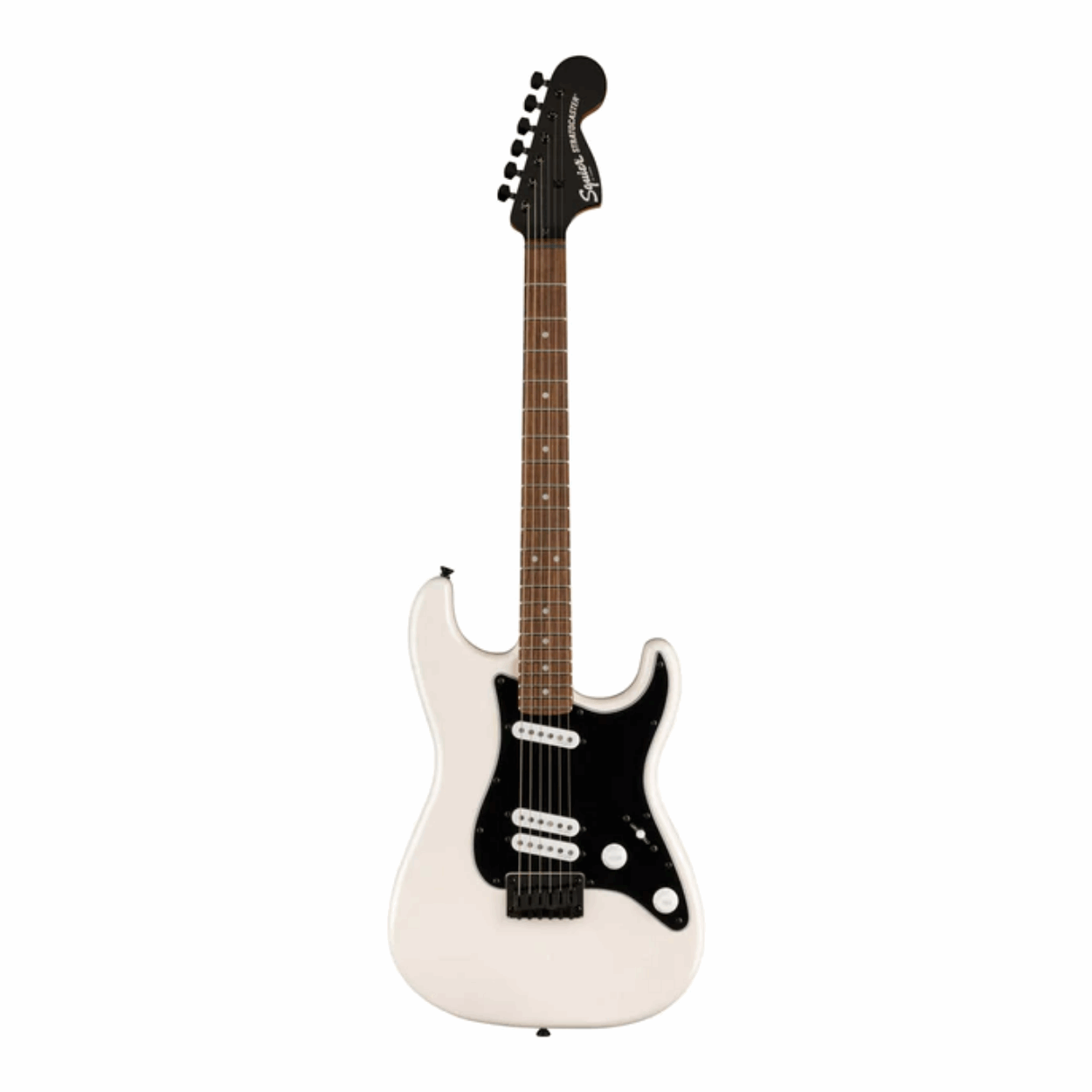Squier Contemporary Stratocaster Special Hardtail Electric Guitar, Laurel FB, Pearl White