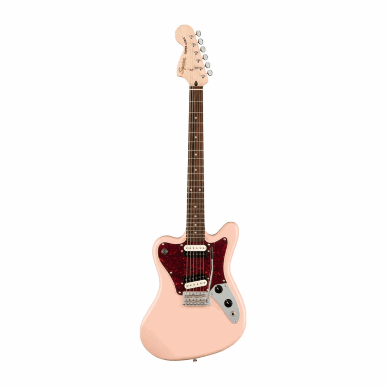Squier Paranormal Series Super Sonic Electric Guitar, Shell Pink
