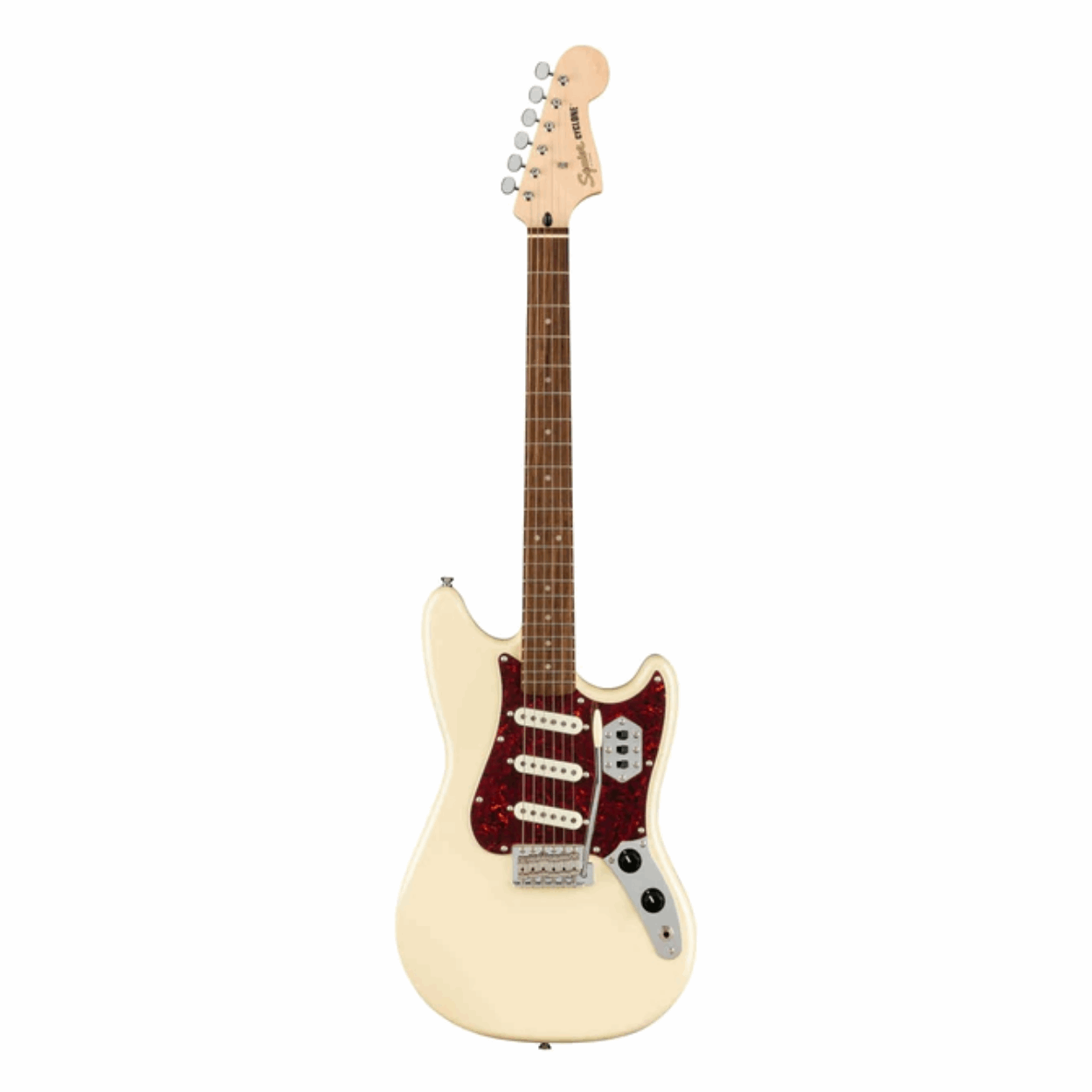 Squier Paranormal Series Cyclone Electric Guitar, Polar White