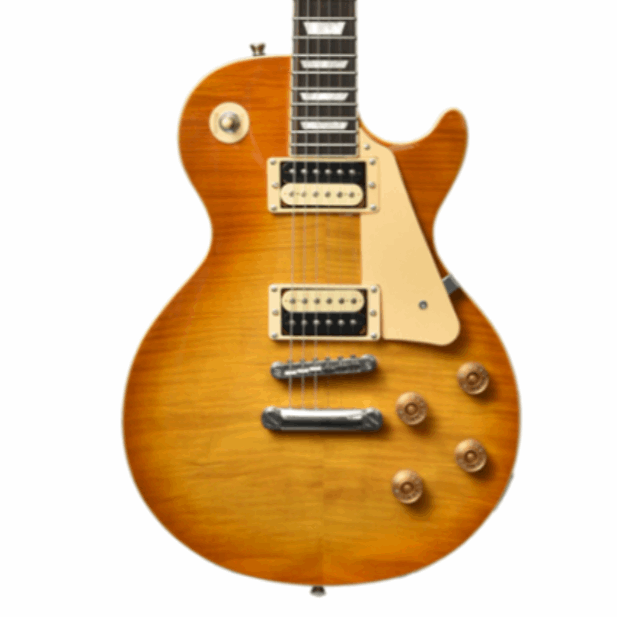 Bacchus Blp-fmh/r Hb Universe Series Electric Guitar, Honey Burst With Bag