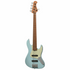 Bacchus Wjb5-630-rsm/m-ptl-sob Universe Series Roasted Maple 5-string Electric Bass, Pastel Sonic Blue With Bag
