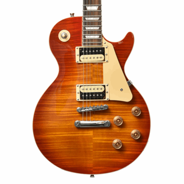 Bacchus Blp-fmh/r Cs Universe Series Electric Guitar, Cherry Sunburst With Bag