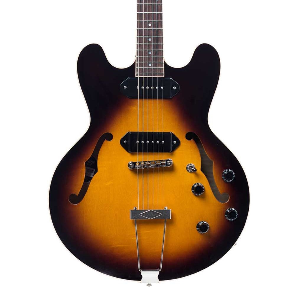 Heritage Standard H-530 Hollow Electric Guitar with Case, Original Sunburst | Zoso Music Sdn Bhd