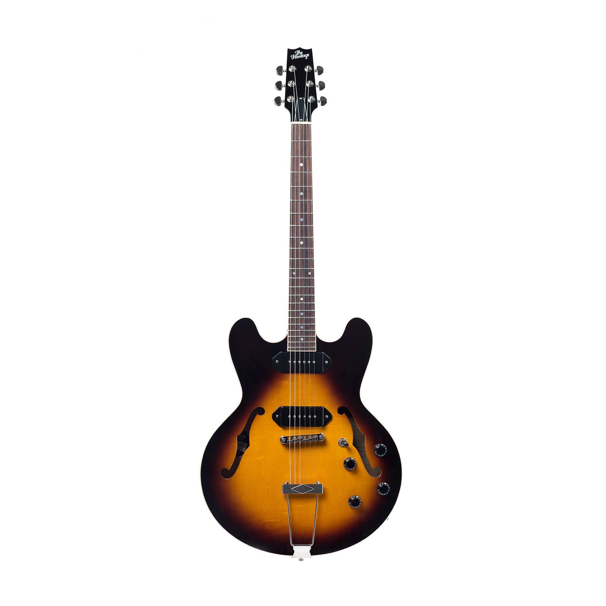 Heritage Standard H-530 Hollow Electric Guitar with Case, Original Sunburst |  HERITAGE |  ELECTRIC GUITAR |  Zoso Music