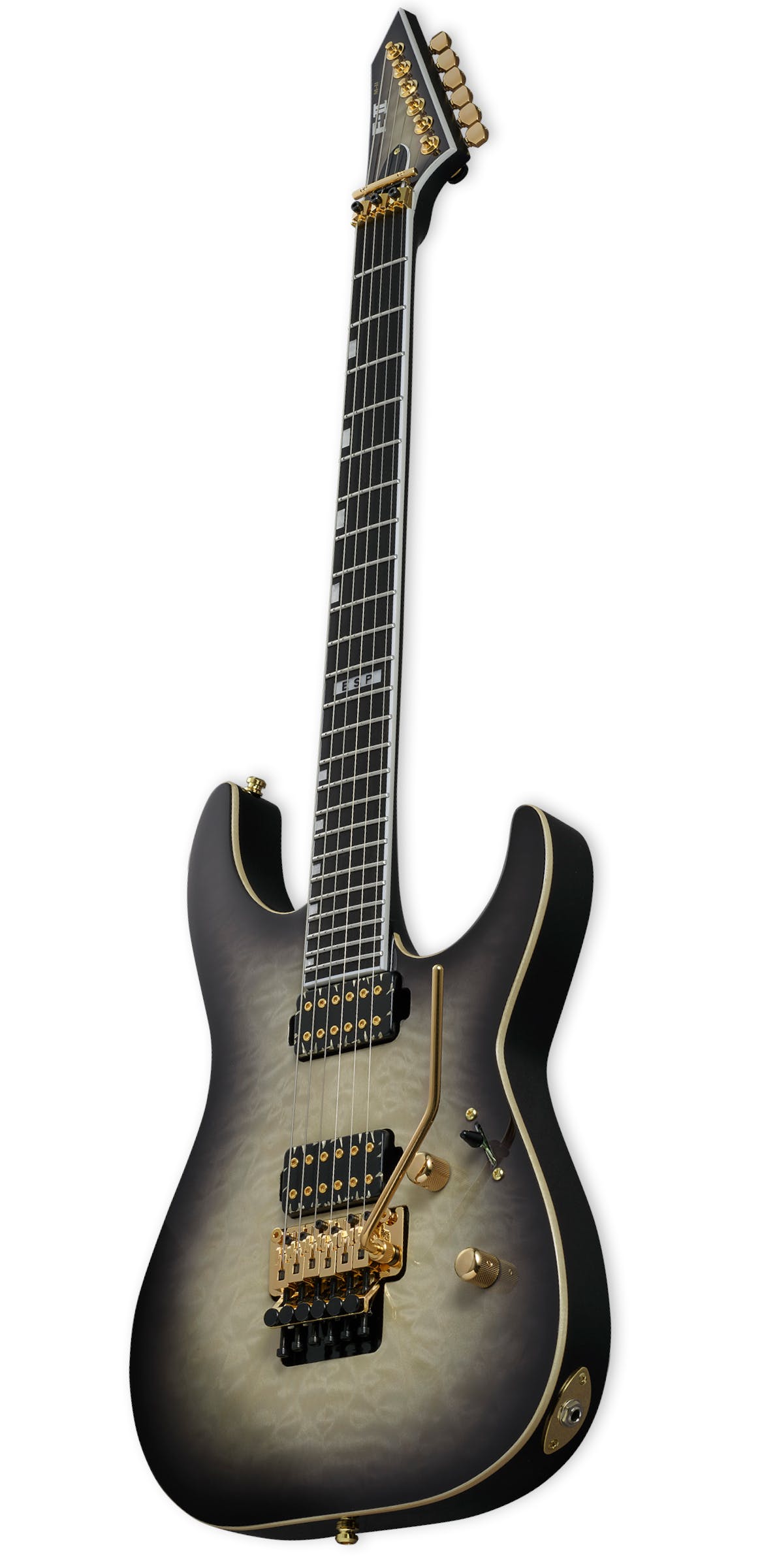 ESP Japan E-II M-II QM Electric Guitar - Black Natural Burst [MIJ] |  ESP |  BASS GUITAR |  Zoso Music