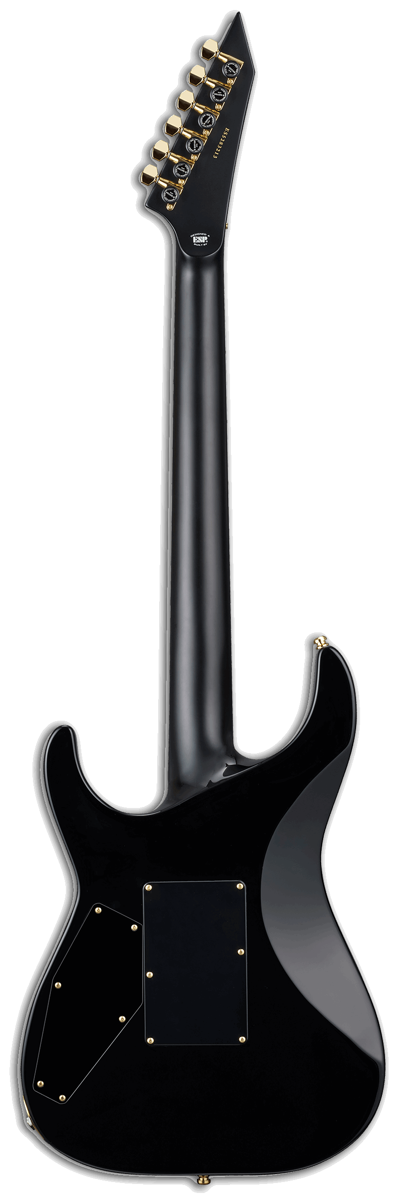 ESP Japan E-II M-II QM Electric Guitar - Black Natural Burst [MIJ]
