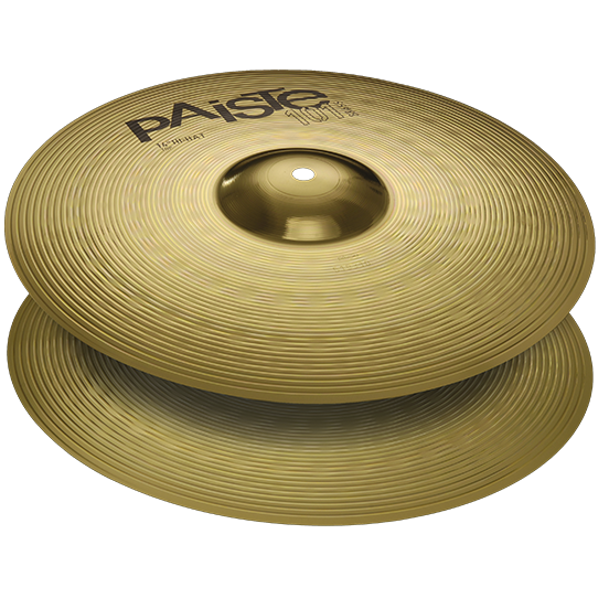 Paiste 13" 101 Brass Hi-Hat Cymbals - 13 inch (Pair) | Zoso Music Sdn Bhd