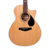 Kepma F0-Be Phoenix Series Solid Top Cutaway Acoustic Guitar with AcoustiFex® K-10 - Natural | Zoso Music Sdn Bhd