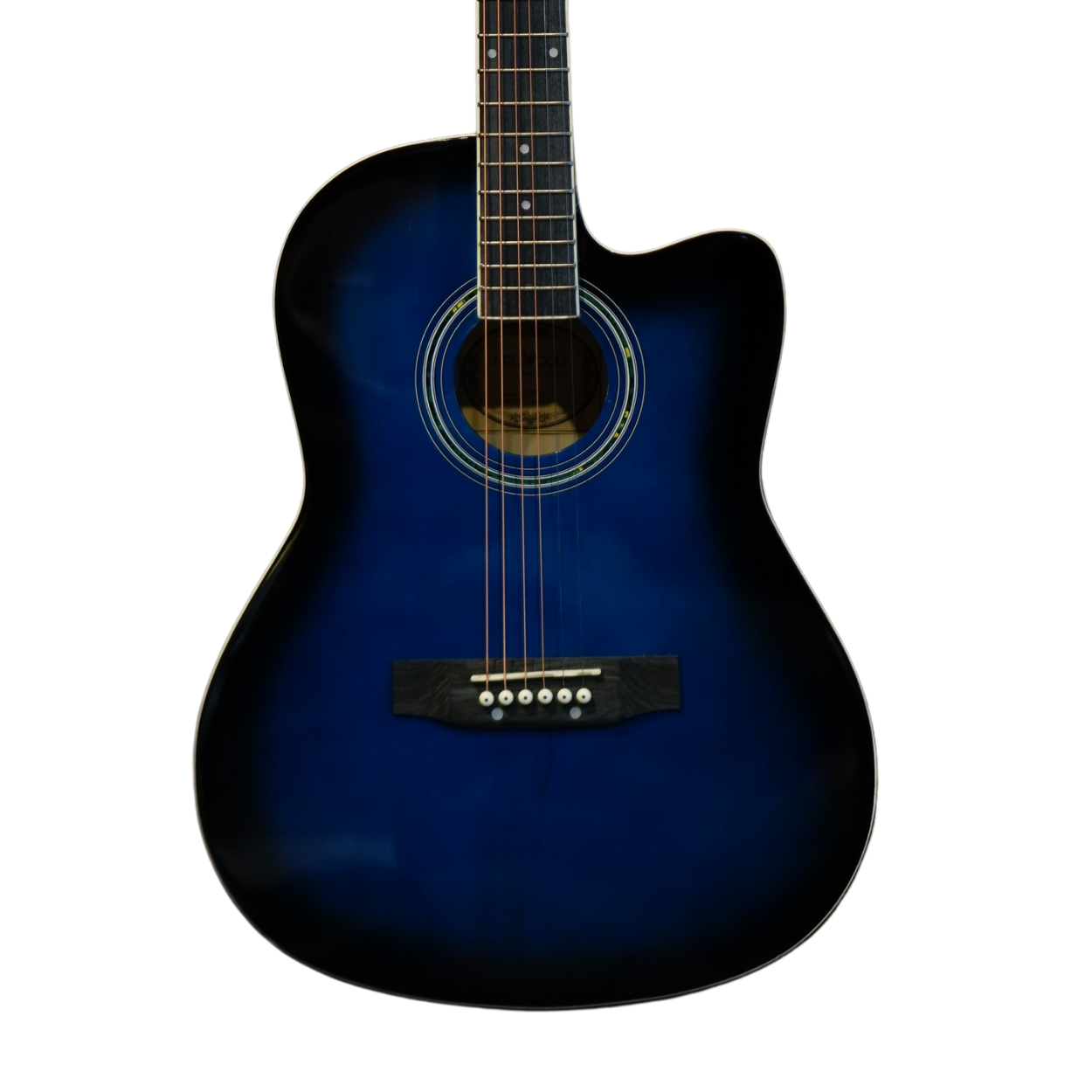 Neowood C10 BU 39Inch Acoustic Guitar Gloss Finish Blue | Zoso Music Sdn Bhd
