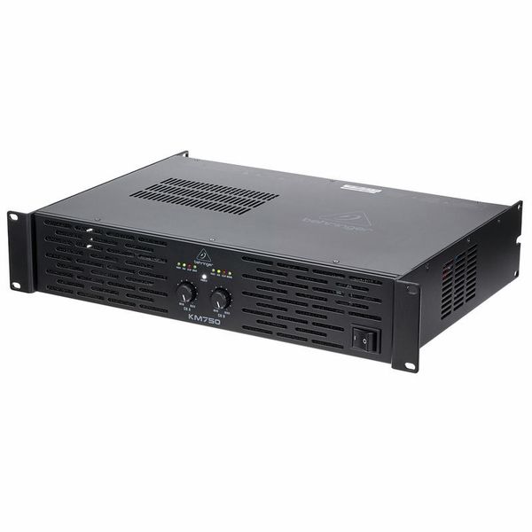 Behringer KM750 750-watt 2-channel Power Amplifier (KM-750) |  BEHRINGER |  POWER AMPLIFIER |  Zoso Music