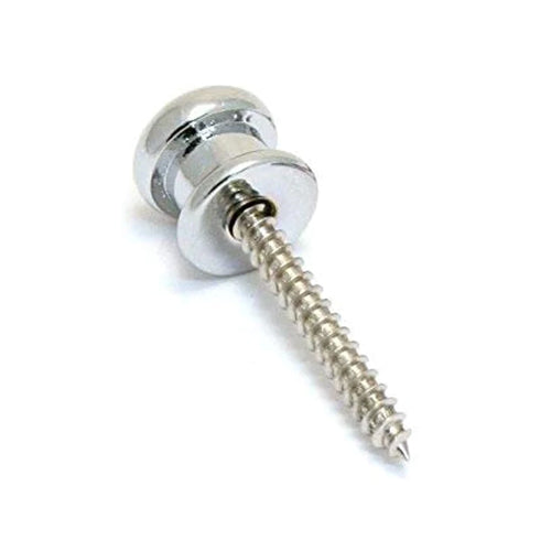 ALLPARTS AP-0682-B10-1 Strap Button - Chrome - Single Unit | Zoso Music Sdn Bhd